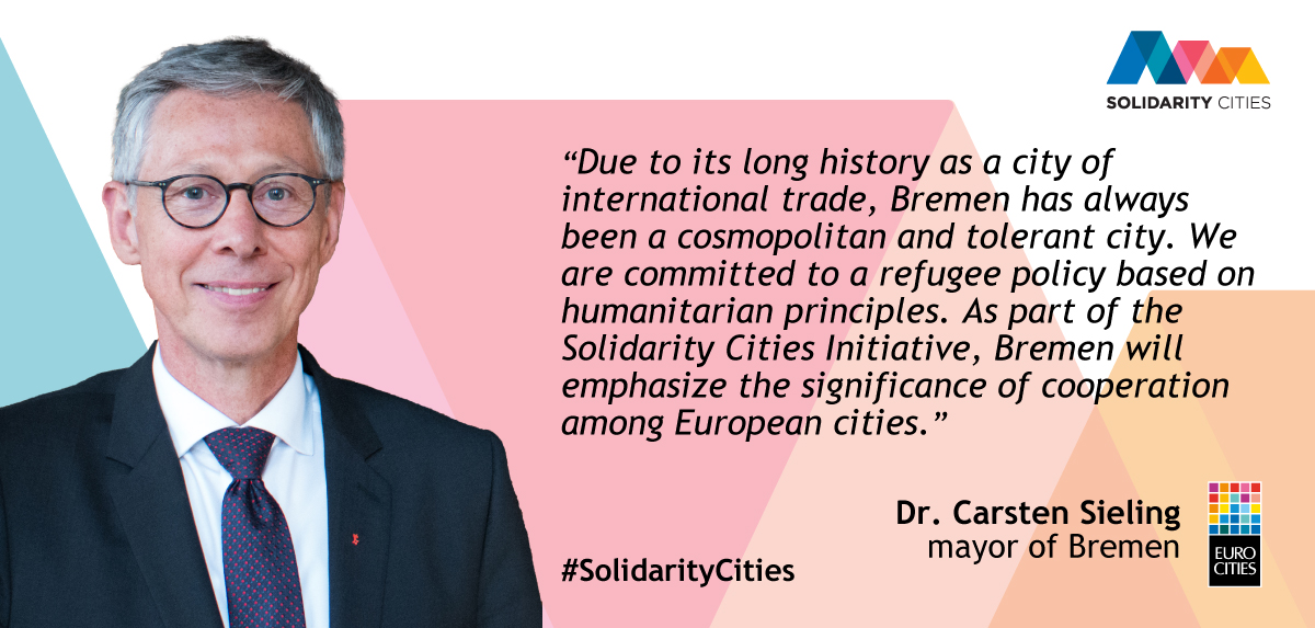 Mayor of Bremen Dr. Carsten Sieling on Solidarity Cities