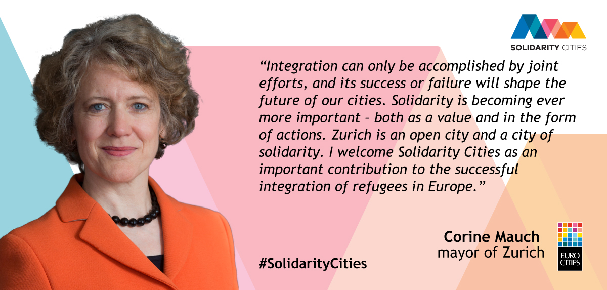 Mayor of Zurich Corine Mauch on Solidarity Cities